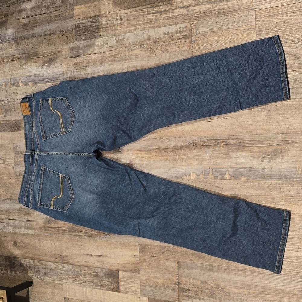 LEVI STRAUSS | Signature Mid Rise Straight | Medium Wash Denim | Size W33 L30​ - Picture 8 of 12